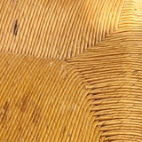 Pair of mulched wooden bistro chairs