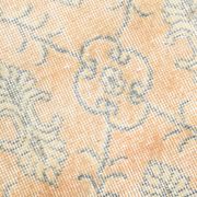 5x8 Shades Of Pale Orange Classic Turkish Vintage Rug, 140x238Cm SK 2296