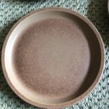 Series of 5 stoneware plates