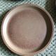 Series of 5 stoneware plates