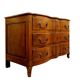 18th Century French Crossbow Front Chest of drawers in Walnutt