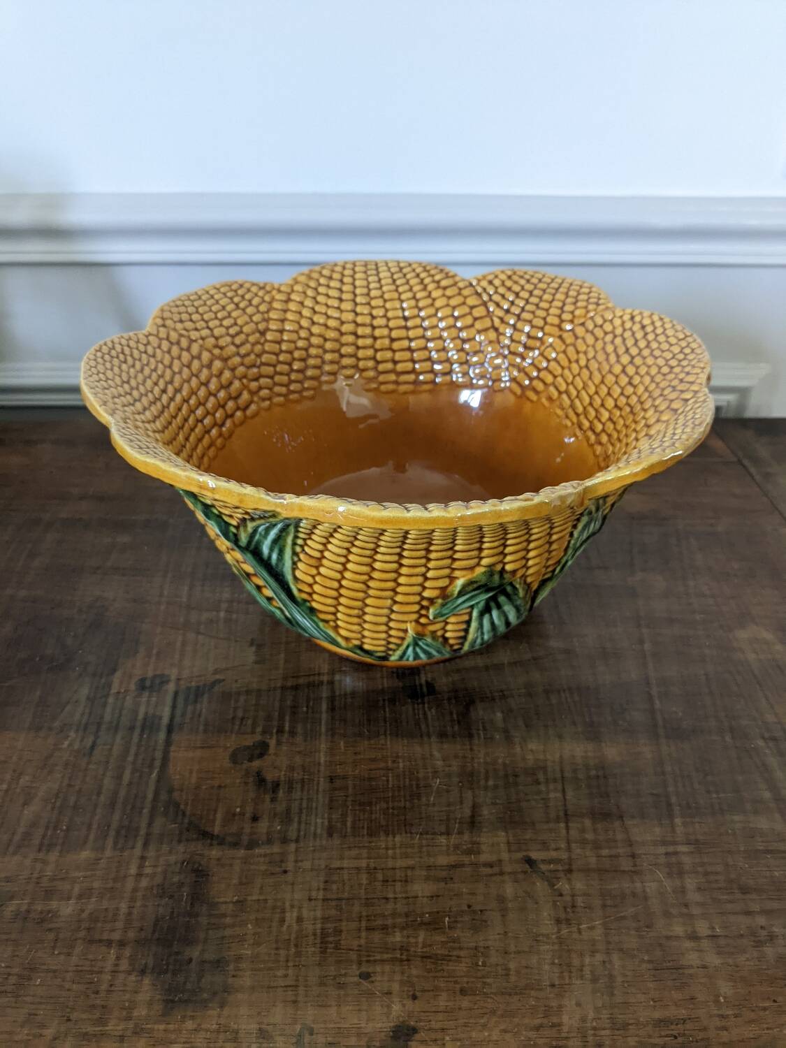 Corn salad bowl in slip