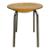 Vintage Wooden Ottoman by Kovona, Czechoslovakia 1970’s