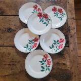 Vernon dessert plates – H.B.C. – 1940s