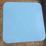 Blue formica stool