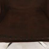 2 x vintage armchair | Falcon | Sigurd Ressell | Leather