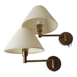 Pair of arm sconces