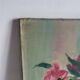 Tableau huile sur toile bouquet de fleurs, XXème