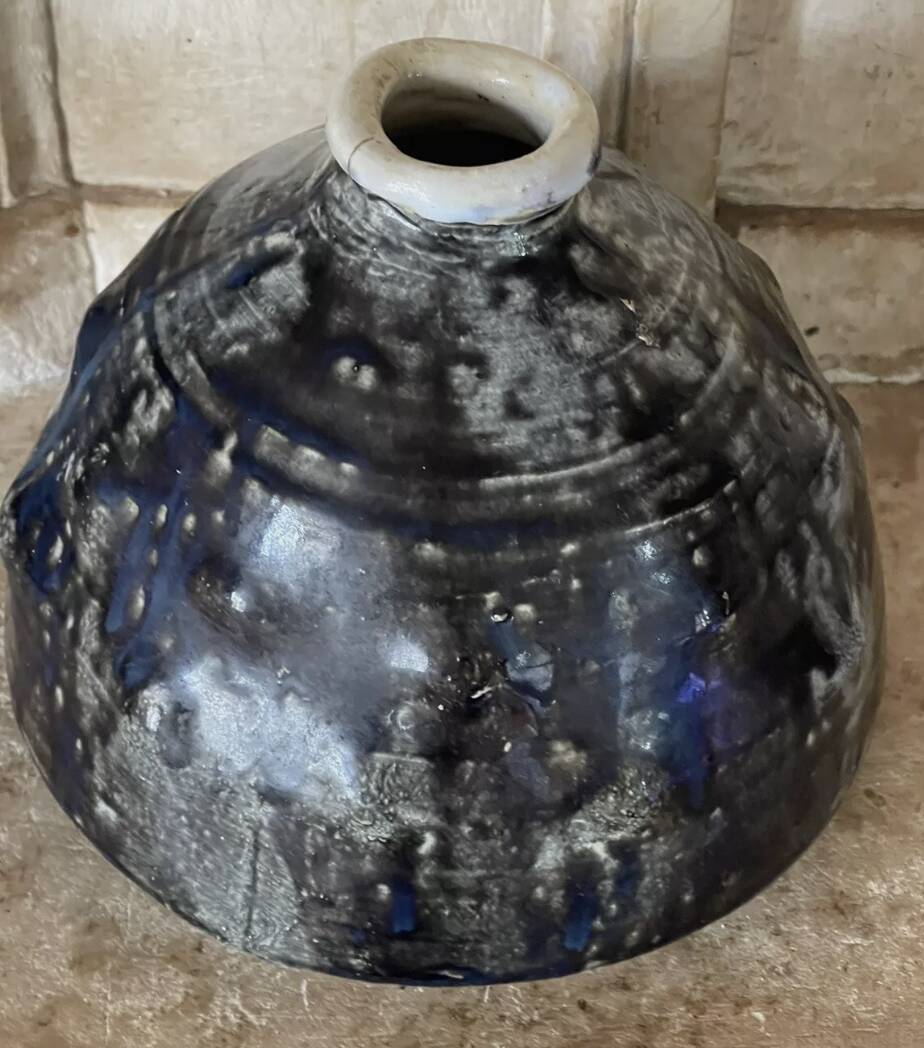 Vase en céramique émaillée - Signé - Israël - 2002