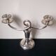 Candle holder - Gallia candlestick - Christofle Royaumont model in silver-plated metal