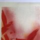 Original lithograph by jean bazaine, monograph in red, 1975