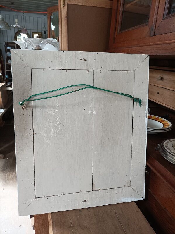 Mirror in gilded wood 43x51cm