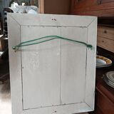 Miroir en bois doré 43x51cm