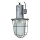 Large Industrial Cast Aluminium Cage Pendant Light , 1960s