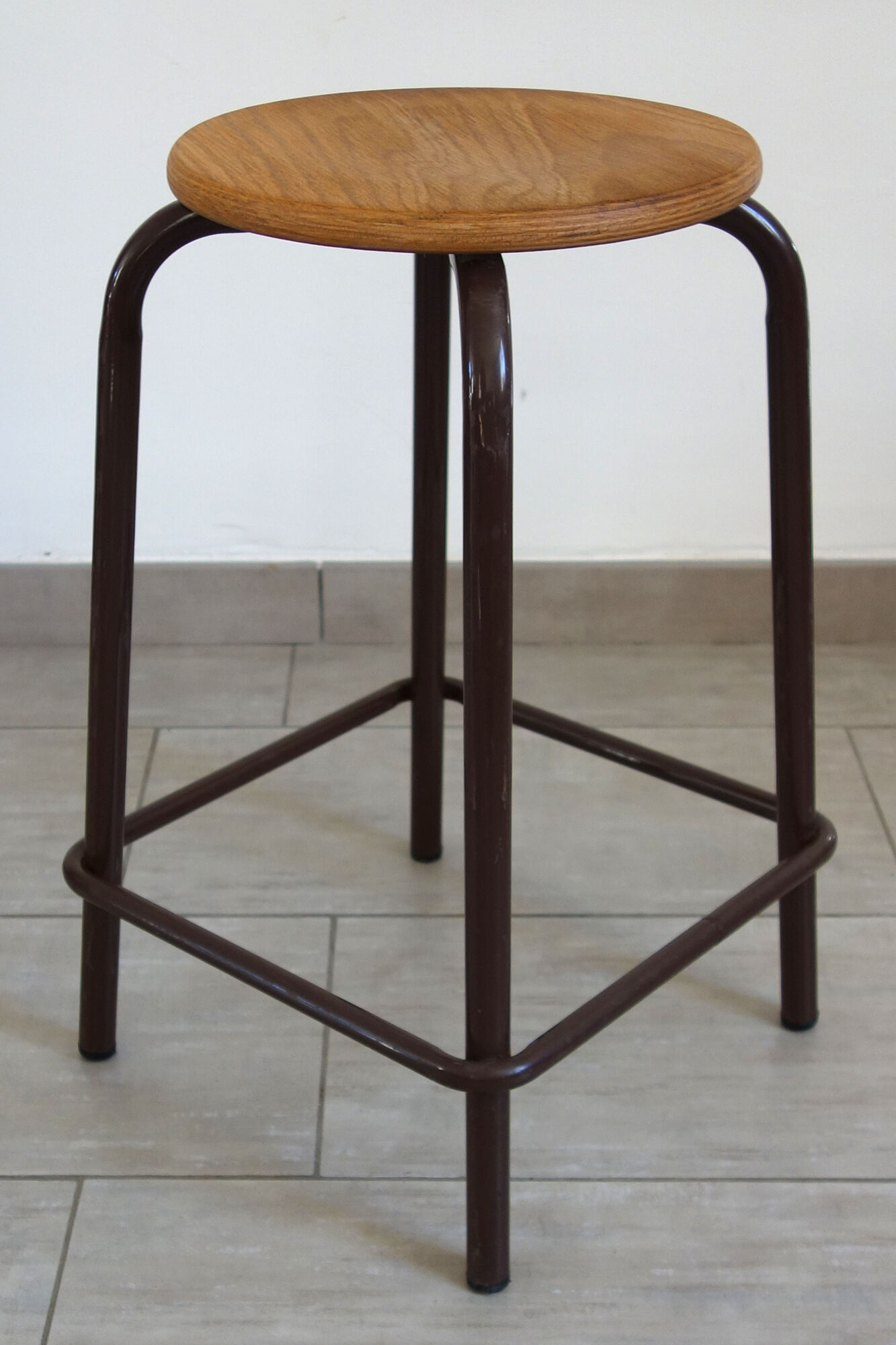 Vintage school stool
