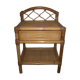 Rattan bedside