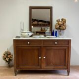 Marble top sideboard