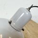 Industrial Grey Enamel Factory Pendant Lamp, 1960s