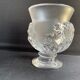 Vase signed Lalique France Saint Cloud model
