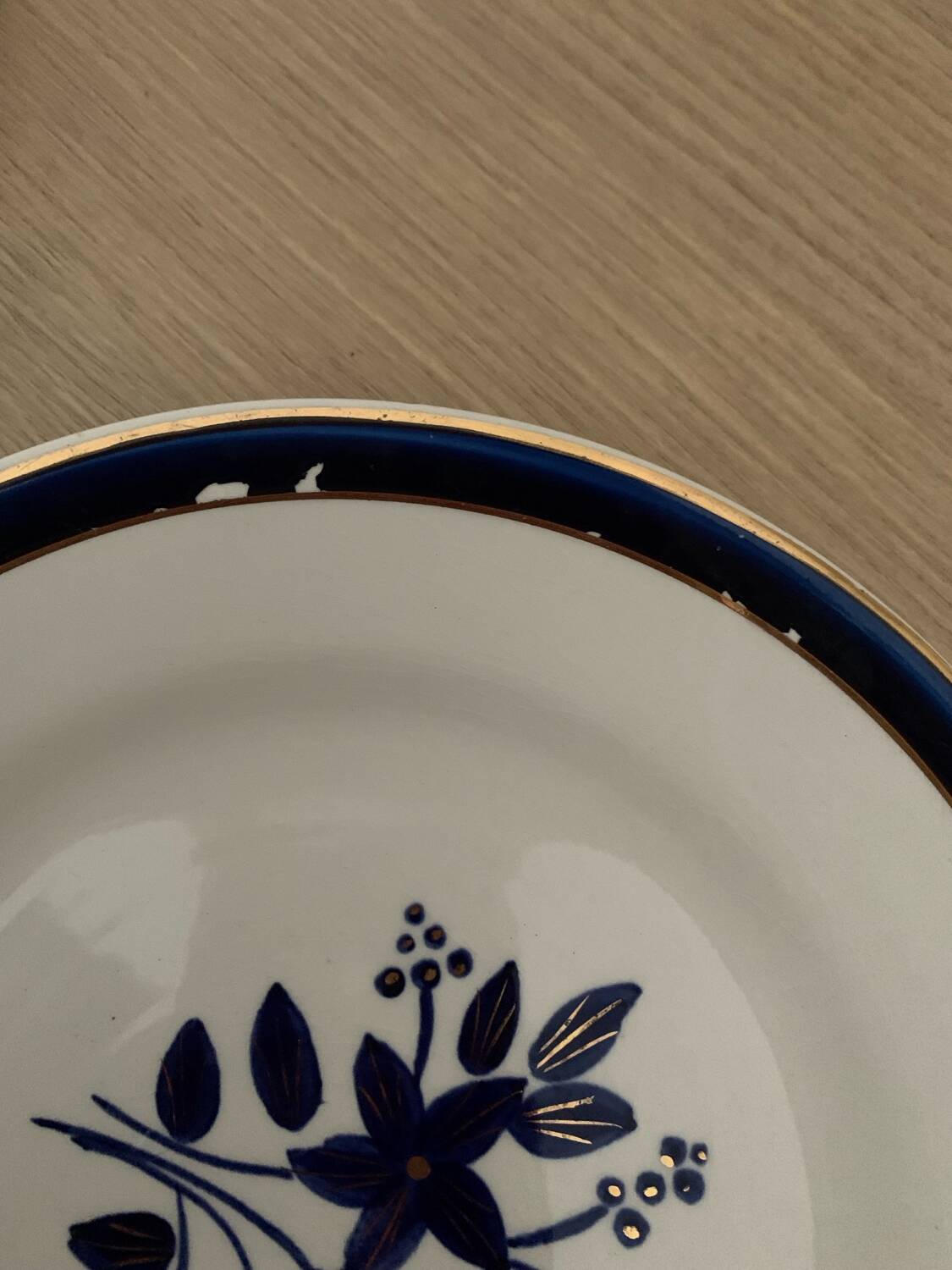Set of Colette dessert plates from Moulin des Loups