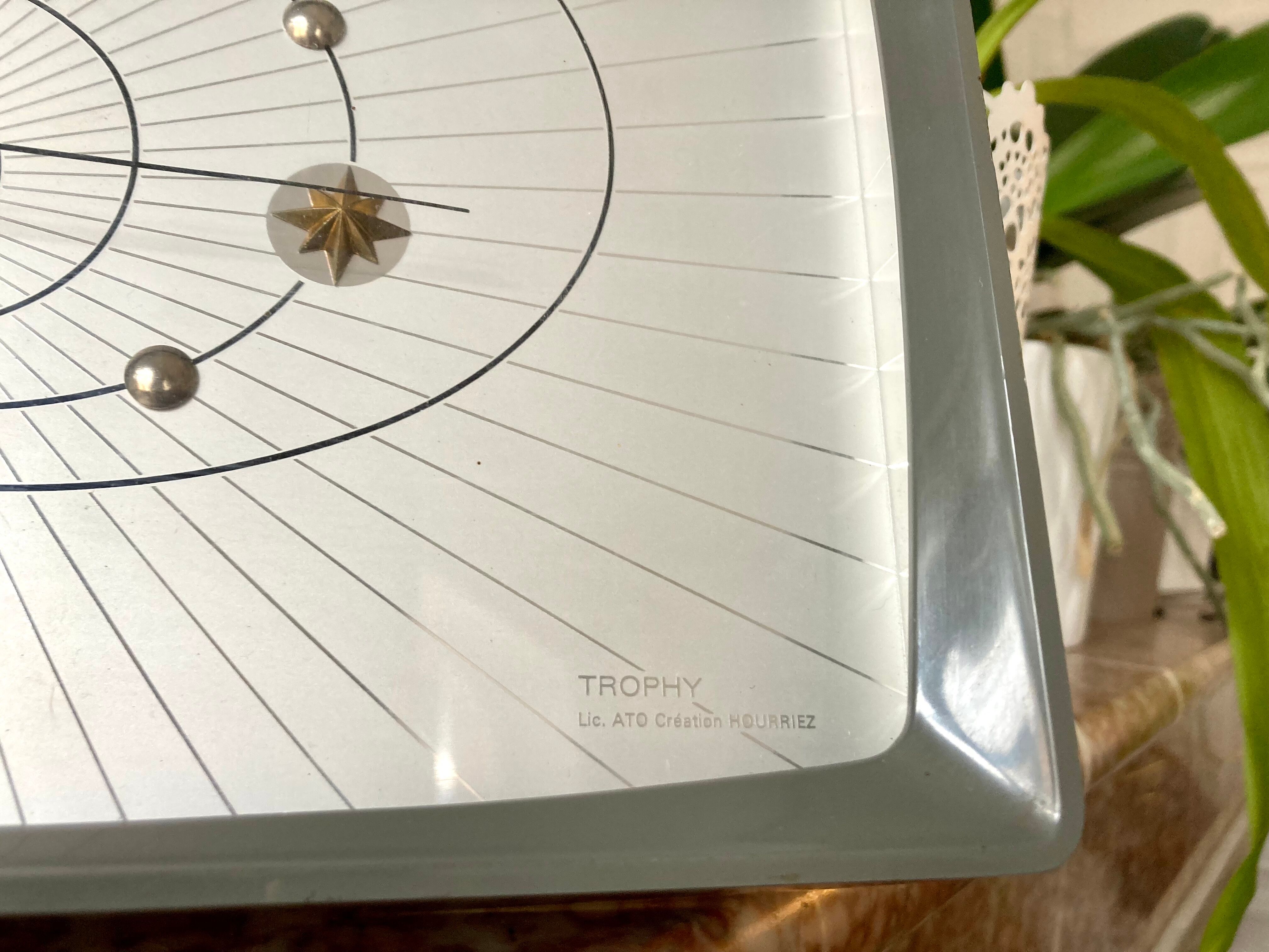 Vintage Wall Clock Ortf Trophy