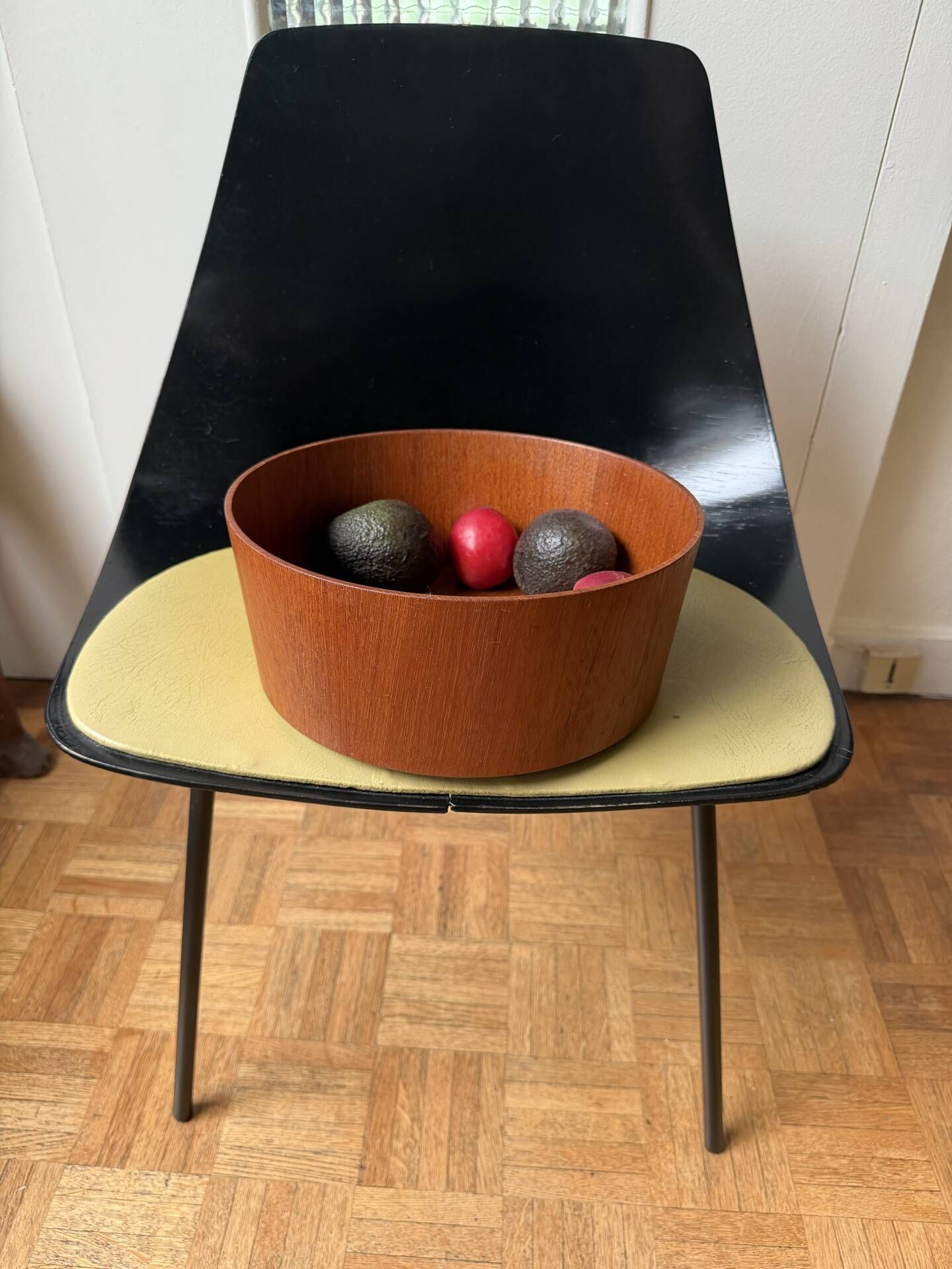 Servex, Sweden, teak fruit bowl, Scandinavian