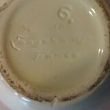 Longchamp Agen model sugar bowl and creamer on tray