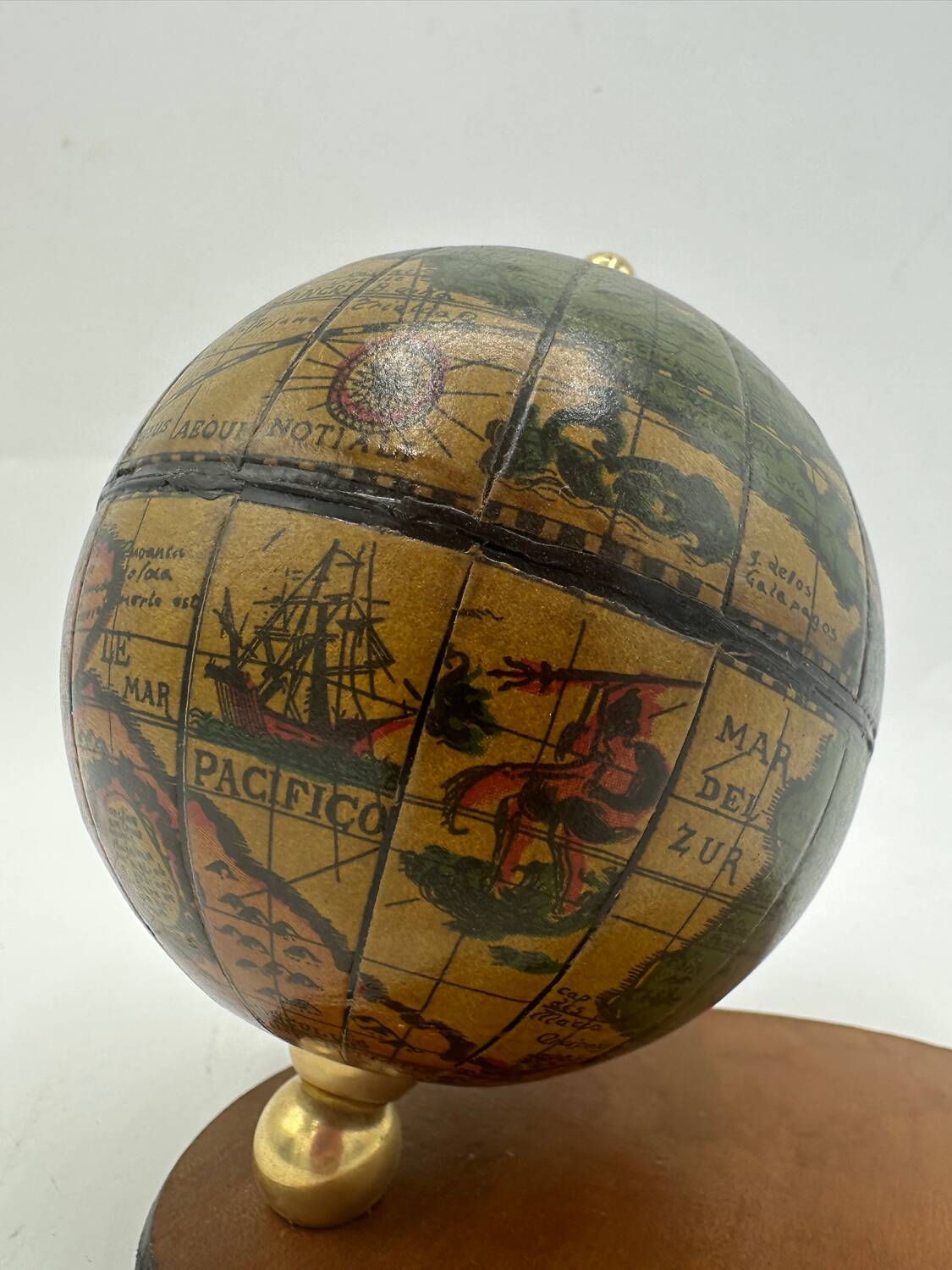 Vintage Earth Globe