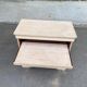 Louis Philippe buffet with 2 doors, stripped raw wood TV unit.