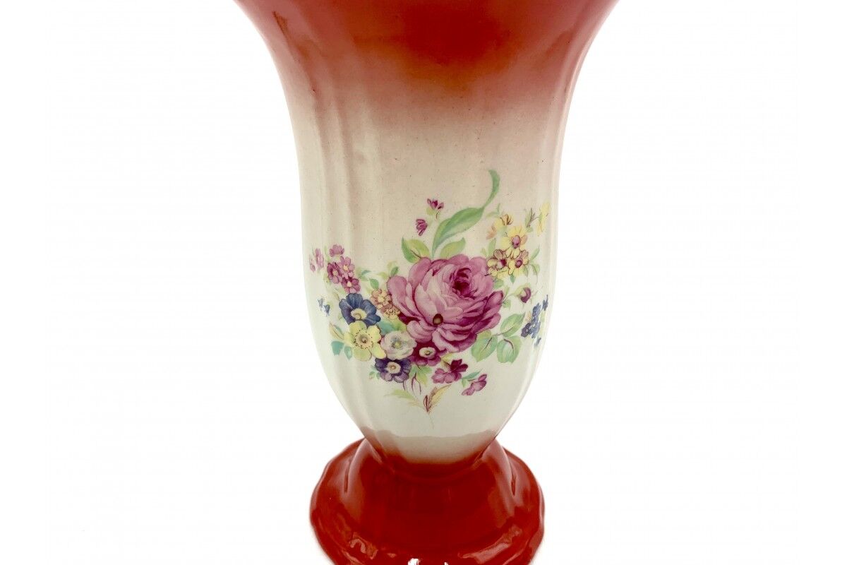 Porcelain vase, Chodziez, Poland, 1950s