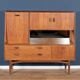 Retro Teak 1960s Long G Plan Scandi Mid Century High Sideboard