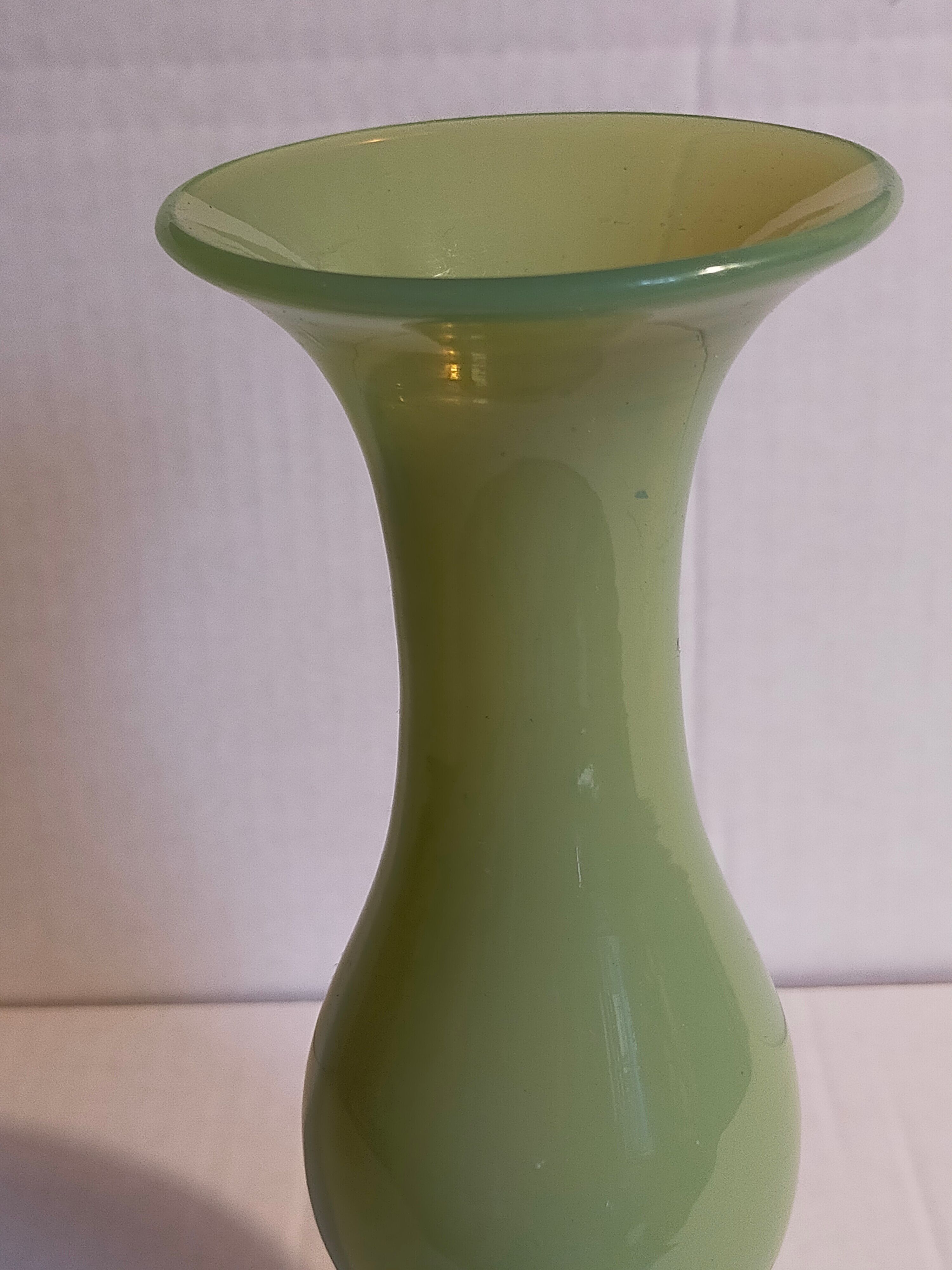 Opaline soliflore vase early twentieth century