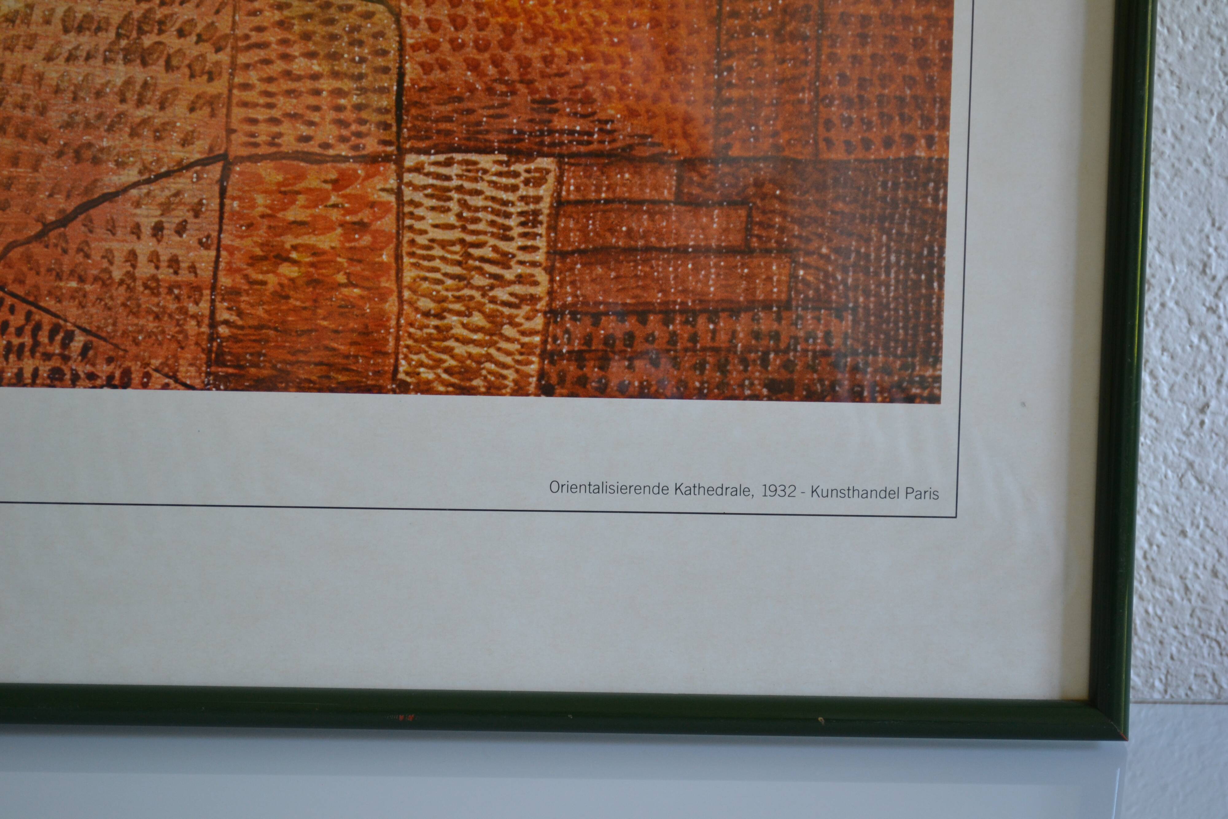 Paul Klee ( 1879 1940 ) Orientalisierende kathedrale 1932