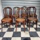 Set of 7 Thonet bistro chairs