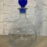 Carafe vintage en verre soufflé