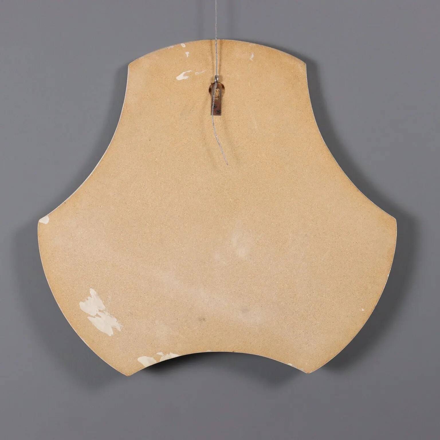 Vintage lacquered wood and mirror glass mirror, design, Italy, 1970s