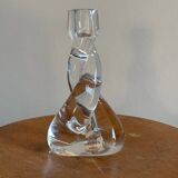 Vintage Sevres crystal candle holder