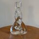 Bougeoir vintage en cristal de Sevres