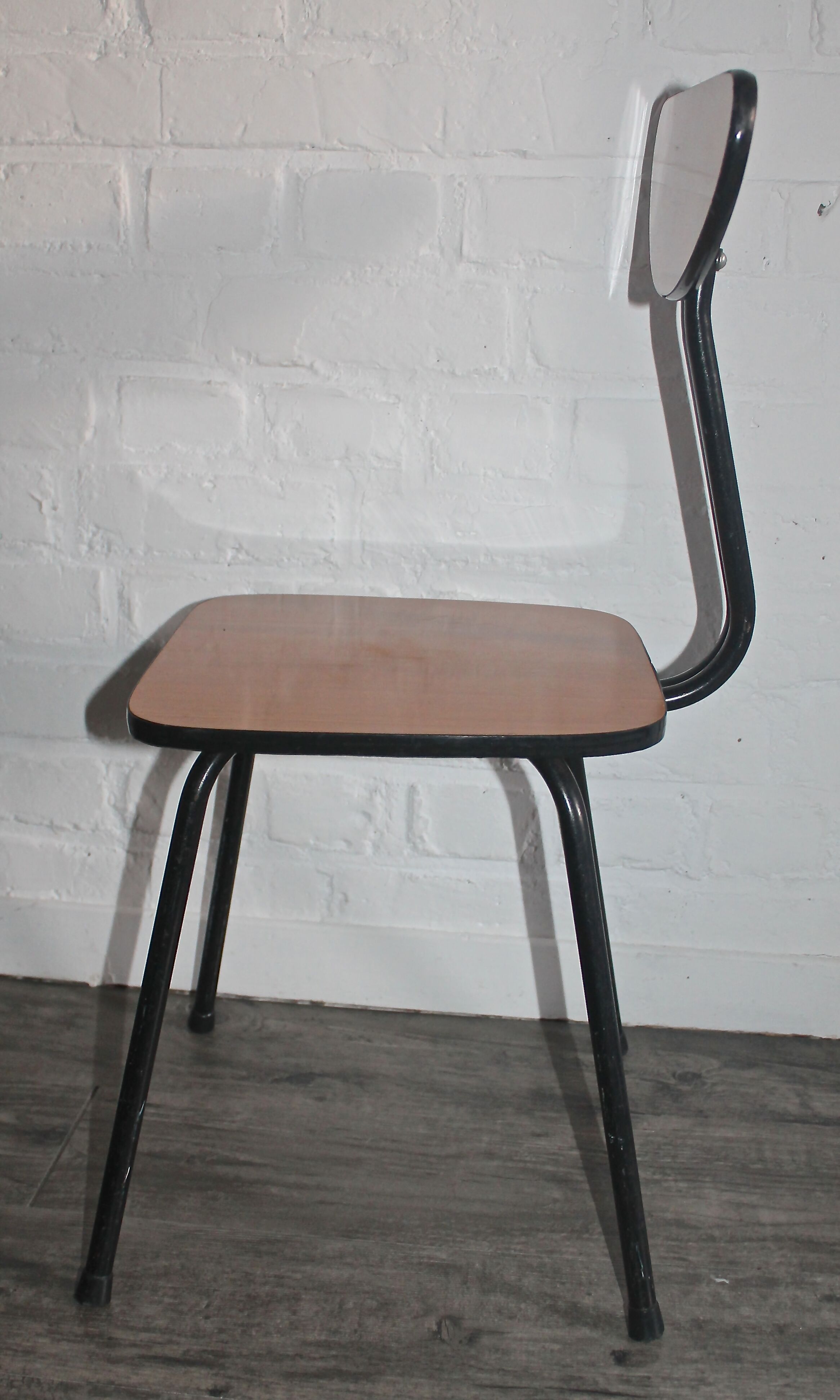 Old double desk with its vintage chair 50