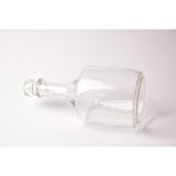 Vintage decanter with stopper | brocante glass wine bottle / wine decanter