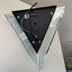 Memphis style designer wall lamp 1980 NADAIR triangle plexiglass