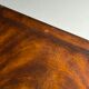 Campaign style mahogany coffee table