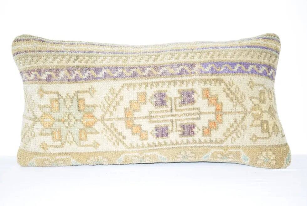Vintage Turkish cushion cover 51x25 cm