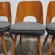 Chaises de salle à manger par Oswald Haerdtl années 1950, Set de 4