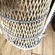 Vintage rattan and wicker bar with 2 stools – 1960s/70s