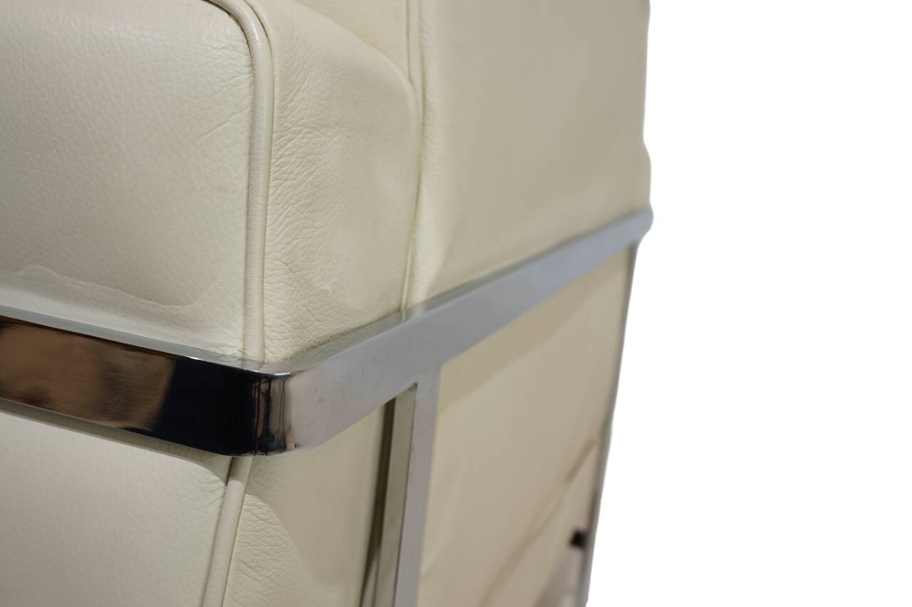 Fauteuil en cuir Robert Haussmann RH 302 pour De Sede/Hans Kaufeld