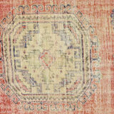 Anatolian handmade vintage rug 398 cm x 120 cm