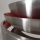 Vintage aluminum pendant lamp, Lakro Amstelveen, 1960s