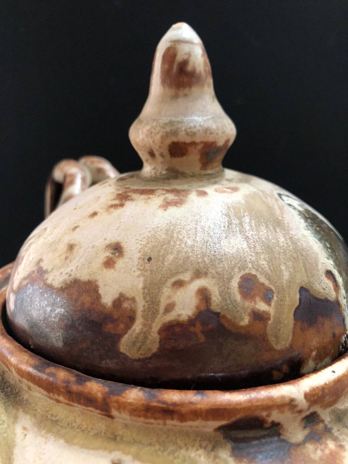 Stoneware teapot by Marcellus Aubry
