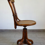 Vintage typing chair by Walter Baumann before 1930
